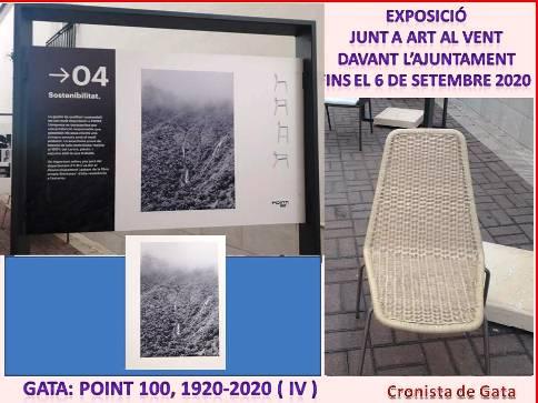 GATA: CENT ANYS DE FÀBRICA, MOBLES I DISSENY, POINT 1920-2020: FINS EL 6 DE SETEMBRE: EXPOSICIÓ JUNT A ART AL VENT. DAVANT LAJUNTAMENT ( PART IV )