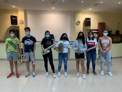 SET NOUS INTEGRANTS PER A LA BANDA UNIÓ MUSICAL DE GATA. En temps de COVID