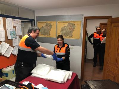 CREIX EL NOMBRE DE VOLUNTARIS DE PROTECCIÓ CIVIL DE GATA. S'INCORPOREN SET PERSONES MÉS