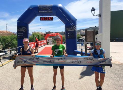 LA CORREDORA GATERA ROSA MARÍA LARA FELIU, PRIMERA A LA MARATÓ DEL TRAIL DE CONFRIDES