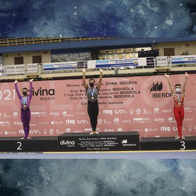 EL GIMNASTA GATER SERGIO BUIGUES VIVES, MEDALLA DE BRONZE NACIONAL EN CINTA