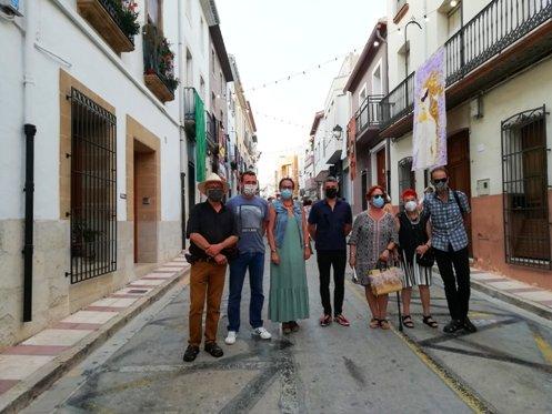 GATA: COMENÇA LA MOSTRA ART AL VENT AMB UN EMOTIU HOMENATGE A L'ARTISTA PEPA CASELLES