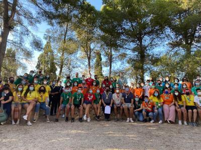 L'ERMITA DE GATA ACULL A 68 EDUCADORS I PRE-EDUCADORS JUNIORS DE LA MARINA. Josep Gil (Ondara) és nou delegat de zona