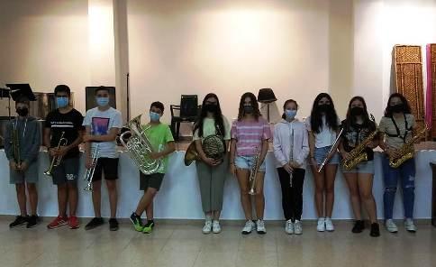 LA UNIÓ MUSICAL DE GATA INCORPORA ALS ASSAJOS 10 NOUS MÚSICS