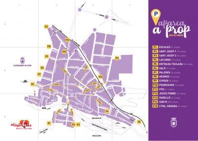 APARCA A PROP: CAMPANYA DE CONCIENCIATZIÓ PER AL VISITANT I RESIDENT DE GATA: MÉS DE 1.300 PLACES D'APARCAMENT