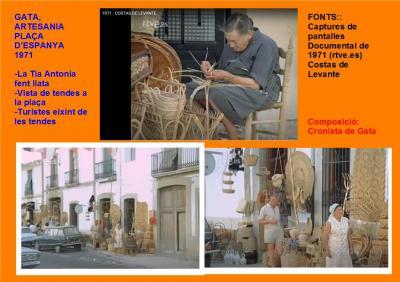 FOTOS ANTIGUES (GATA EN EL RECORD) (Fotos 1.884 a 1.886): PLAÇA DE LES CANASTES, FESTES DE 1971 (Reportatge de rtve)