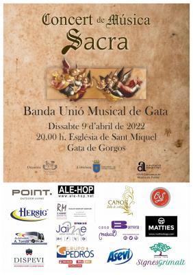 DESPRÉS DE CINC ANYS, TORNA EL CONCERT DE MÚSICA SACRA A L'ESGLÉSIA. Hui, a les 20 hores