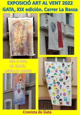 XIX ART AL VENT, GATA 2022. A PARTIR DE DEMÀ DIA 14, DIA A DIA, TOTES LES OBRES AL DETALL