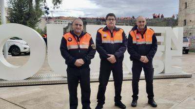 PROTECCIÓ CIVIL DE GATA PARTICIPA A LES VI JORNADES DE CONVIVÈNCIA DE OURENSE (GALÍCIA)