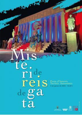 GATA PREPARA JA EL MISTERI DE REIS 2023 (estrenant la Festa d'interés turístic autonòmic). Hi haurà algunes novetats, la banda acompanyarà als Reis. Per segona vegada consecutiva, es farà tota la representació teatral al pati de les escoles