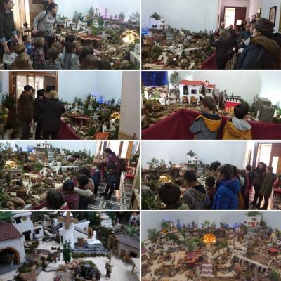 MÉS DE 700 PERSONES VISITEN EL BETLEM MONUMENTAL DEL CARRER SIGNES DE GATA. GRÀCIES