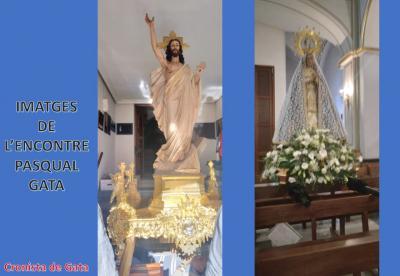 HUI, 9 D'ABRIL, ÉS EL DIA DE PASQUA: ALEGRIA, TRADICIÓ, GASTRONOMIAA partir de les 10 processó, encontre i missa. Després, eixides i a berenar la mona