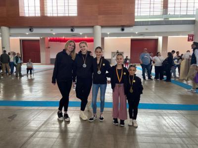 EXCEL·LENT RESULTATS DE LES QUATRE REPRESENTANTS DE LESCOLA MUNICIPAL DE DANSA DE GATA AL CAMPIONAT NACIONAL. Primera, María Pedrós; segones Ainhoa Soler i Carla González; tercera, Andrea Monserrat