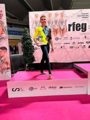 EXCEL·LENTS RESULTATS PER AL GIMNASTA GATER SERGI BUIGUES VIVES: SUBCAMPIÓ NACIONAL PER EQUIPS, I BRONZE EN CINTA