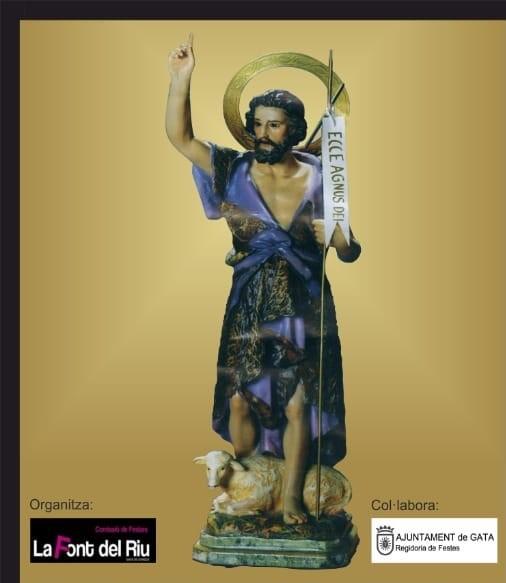 LA VOLTA EN CARRO DONA PRINCIPI A LES FESTES DEL BARRI DE LA FONT DE RIU DE GATA. En honor a Sant Joan, celebren la seua 44 edició