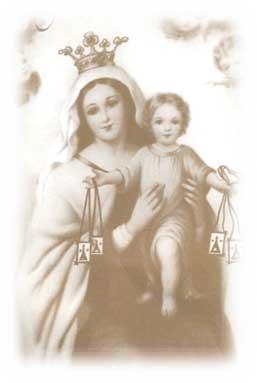 HUI 16 DE JULIOL ÉS LA FESTA DE LA VERGE DEL CARME. Gata tenia confraria des de 1926. Al carrer nou, un plafó ceràmic té la seua advocació i el centre parroquial porte el seu nom