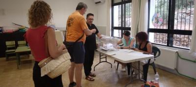 ELECCIONS GENERALS 23J 2023 A GATA: EL PP TRAU 992 VOTS; PSOE 961; SUMAR-COMPROMÍS, 734 I VOX 249