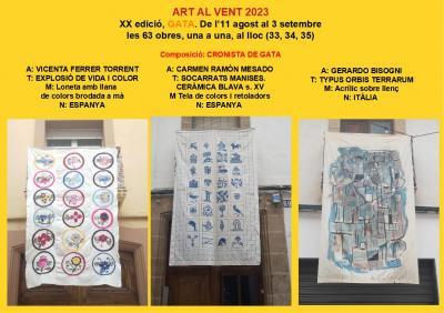 I SEGUM ENDAVANTART AL VENT 2023 (mirades urbanes) Hui, dimecres, 33, 34, 35