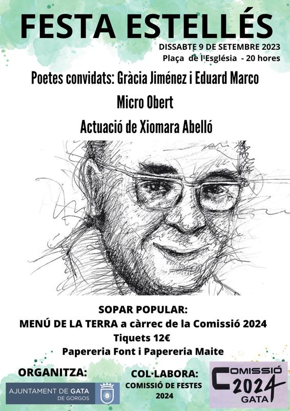 DISSABTE 9, FESTA ESTELLÉS A LA PLAÇA VELLA DE GATA