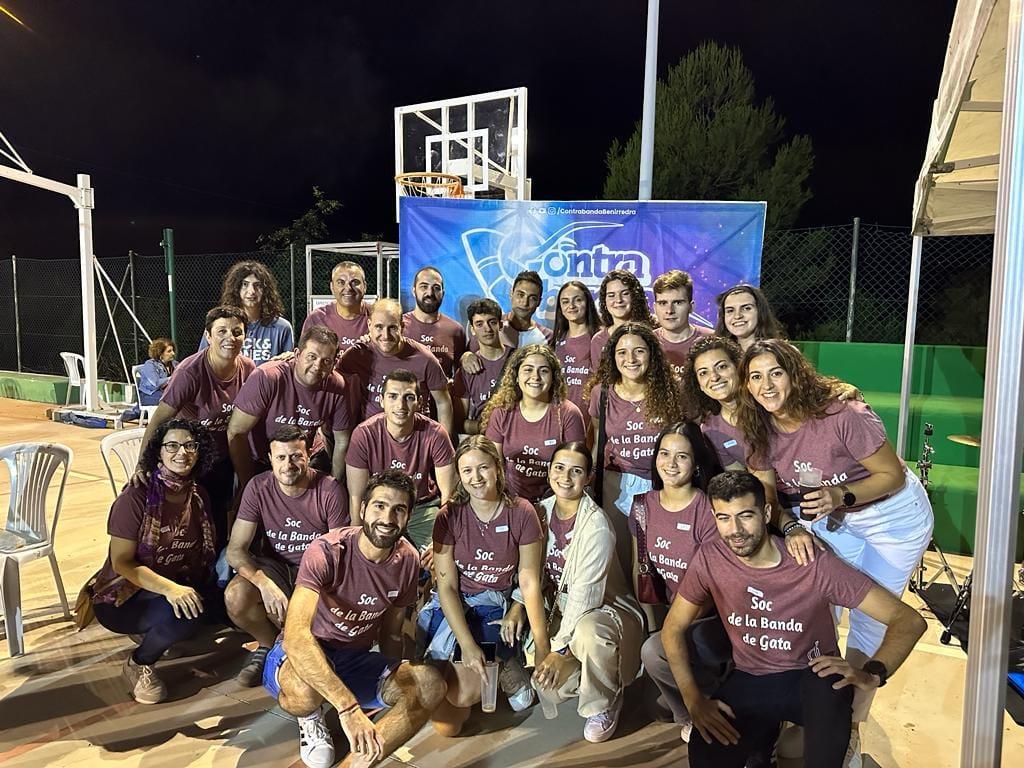 LA BANDA UNIÓ MUSICAL DE GATA DE GORGOS PARTICIPA EN EL FESTIVAL DEL CENTENARI DE LA PRIMITIVA DE CASTELL DE CASTELLS (fotos banda Gata)