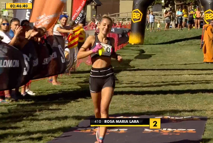 L'ATLETA GATERA ROSA MARÍA LARA FELIU, SEGONA A LA DURA XVI PROVA DE L'OLLA DE NÚRIA (GIRONA)
