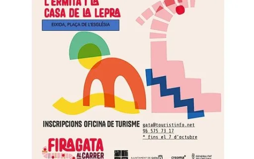 A LA FIRA GATA AL CARRER...TAMBÉ ANEM DE RUTA: ERMITA I CASA DE LA LEPRA (Hui, a les 17:30 h. eixida de la Plaça de l'Església)