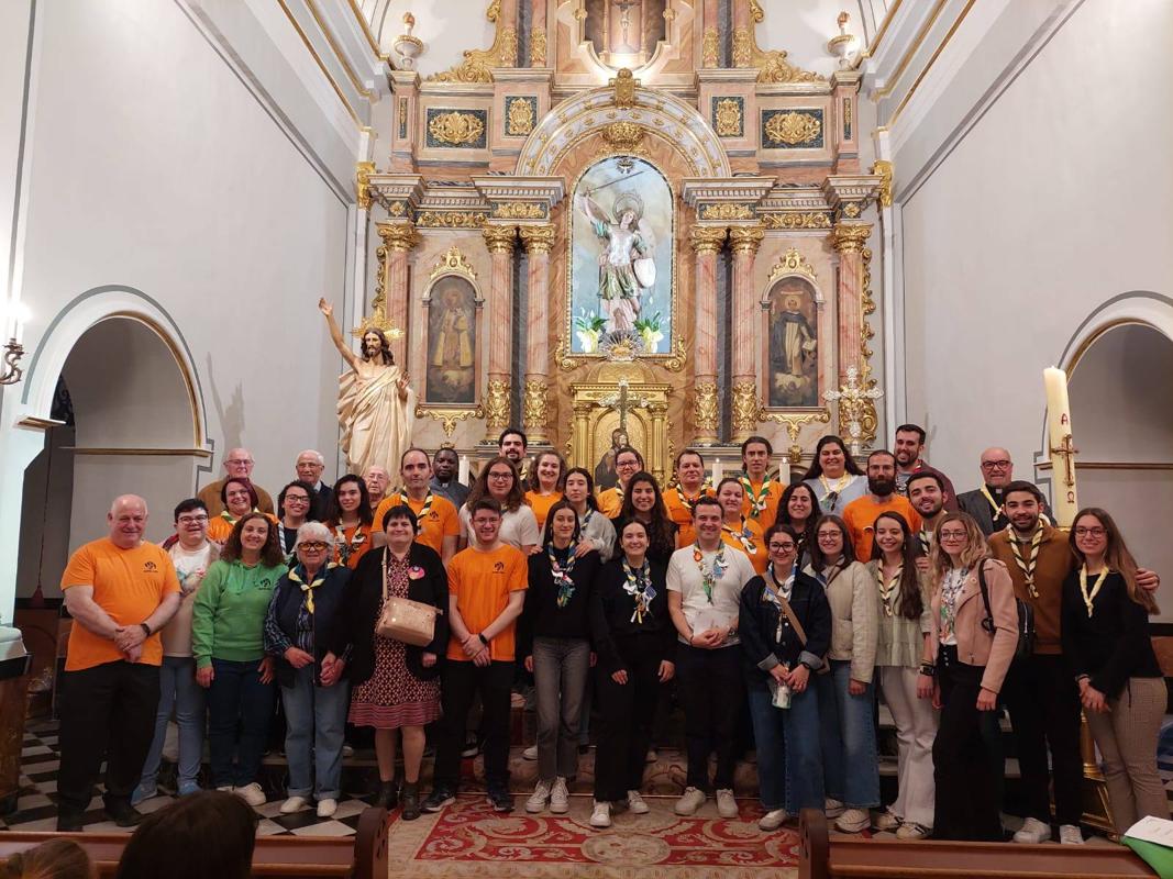 EL JUNIOR DE GATA CELEBRA EL SEU 55 ANIVERSARI AMB MOLTA EMOTIVITAT: Jocs, antics i actuals educadors, xiquets i xiquetes, companys de la comarca i sacerdots