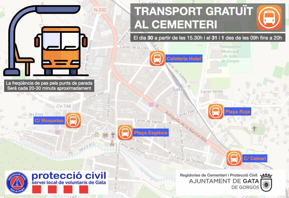 LICITEN 56 NÍNXOLS MÉS PER AL CEMENTIRI MUNICIPAL DE GATA. La part més nova complix enguany 43 anys