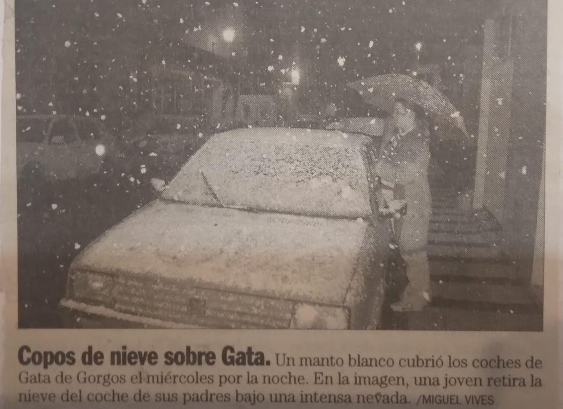 HUI FA 20 ANYS VA NEVAR A GATA: 26 de gener de 2005
