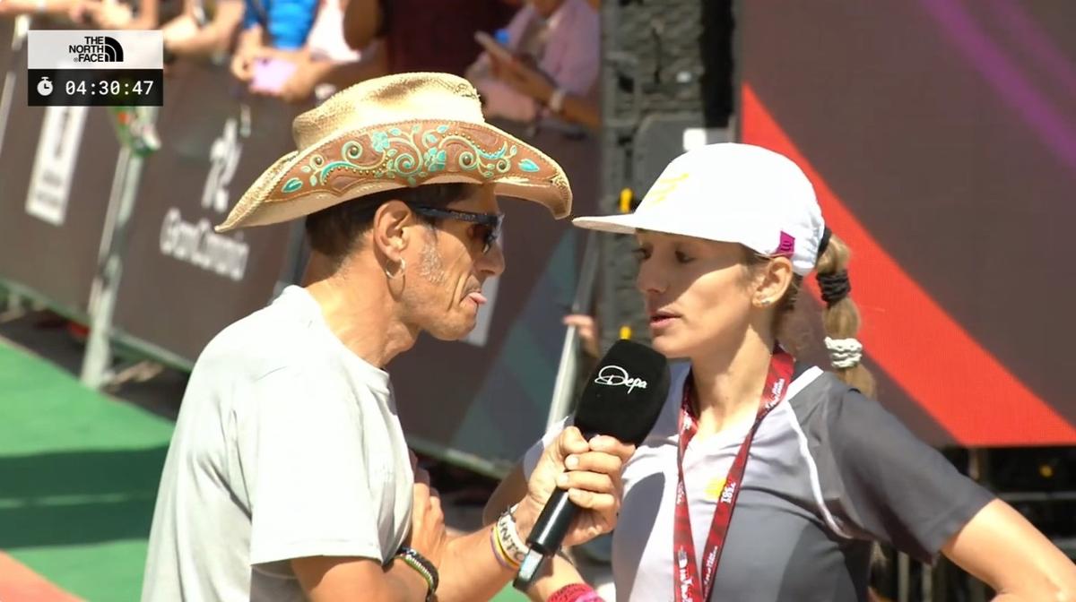 LA GRAN ATLETA GATERA ROSA MARÍA LARA FELIU, BRONZE A LA MARATÓ INTERNACIONAL TRANSGRANCANARIA 2024. Tercera després de correr 42 kilòmetres en 4 hores i 30 minuts. Rosa estrenava equip, el Compressport